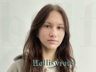 Holliswrote