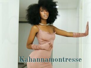 Kahannamontresse