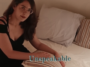 Unspeakable